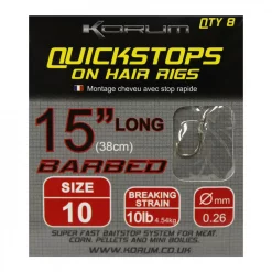 Korum Quickstop Am Haarvorfach 9 Korum Quickstop Am Haarvorfach -Angebote Korum Store korum quickstops on hair rigs 4