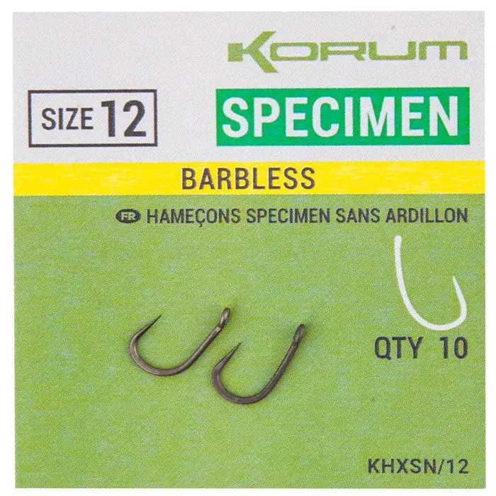 Korum Xpert Specimen Haken, Ohne Widerhaken 4 Korum Xpert Specimen Haken, Ohne Widerhaken – Bild 2